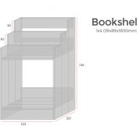 本棚の設計図