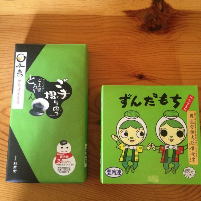 新潟に行って買った他県のおみやげ