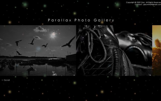 Parallax Photo Gallery