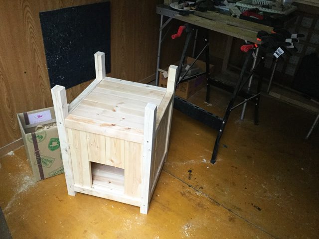 キャットハウス製作（その4）