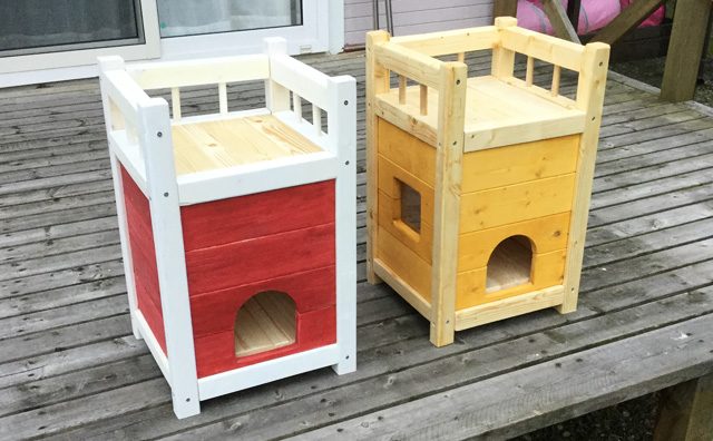 キャットハウス製作（その9）