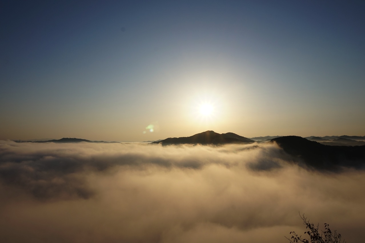 鎌倉山の雲海