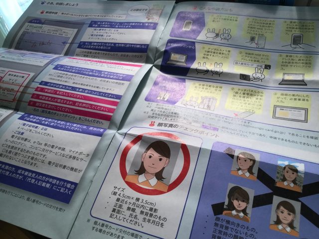 マイナンバーカードの申請