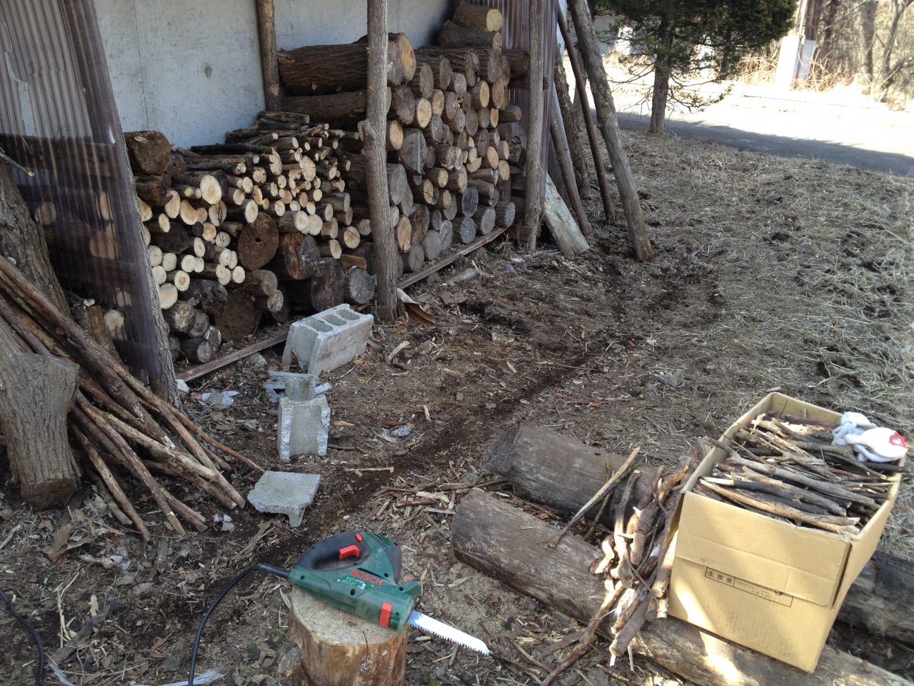 薪作り