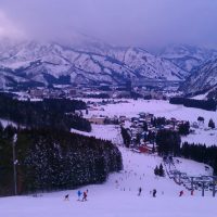 湯沢でスキー