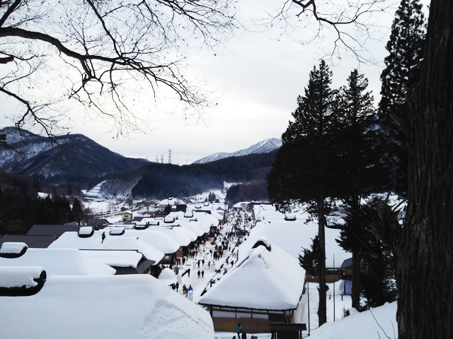 大内宿雪まつり
