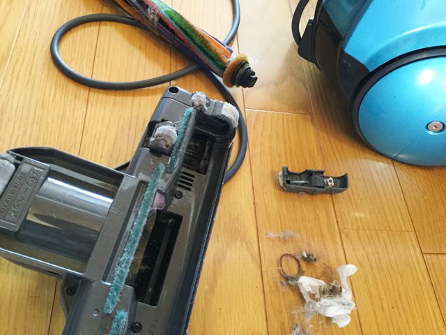 掃除機の掃除