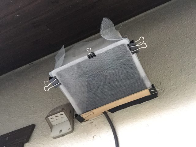 浴室換気扇の虫対策