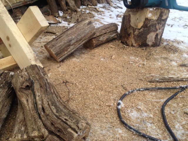 燃やした木の長さ