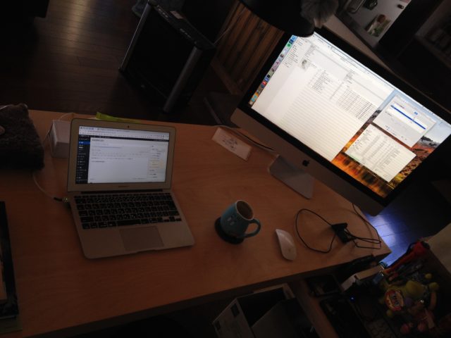 iMac(27-inch, Late 2009)のディスプレイ故障が改善したと思ったがしてなかった