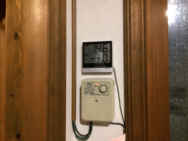 シンワのデジタル温度計