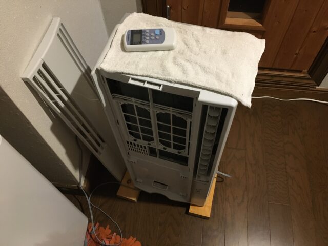 窓エアコンの撤去