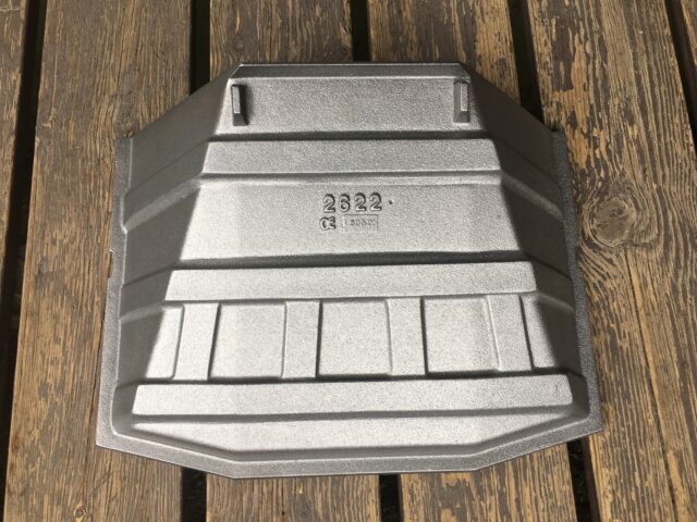 薪ストーブ（MORSØ 1126）のバッフルプレートを交換