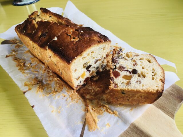 フルーツケーキを作った（2回目）