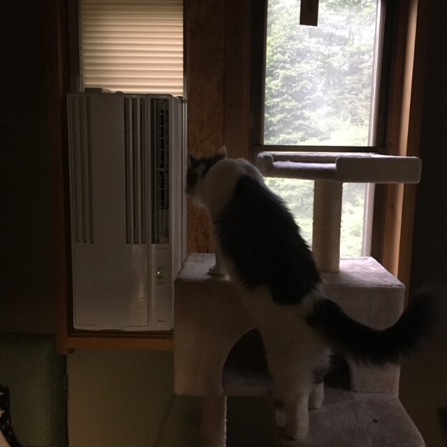 ウィンドウエアコンを設置