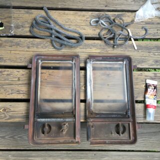 薪ストーブ（MORSØ 1126）のガスケットロープ交換