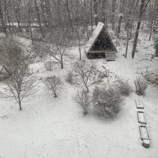 年末年始と積雪