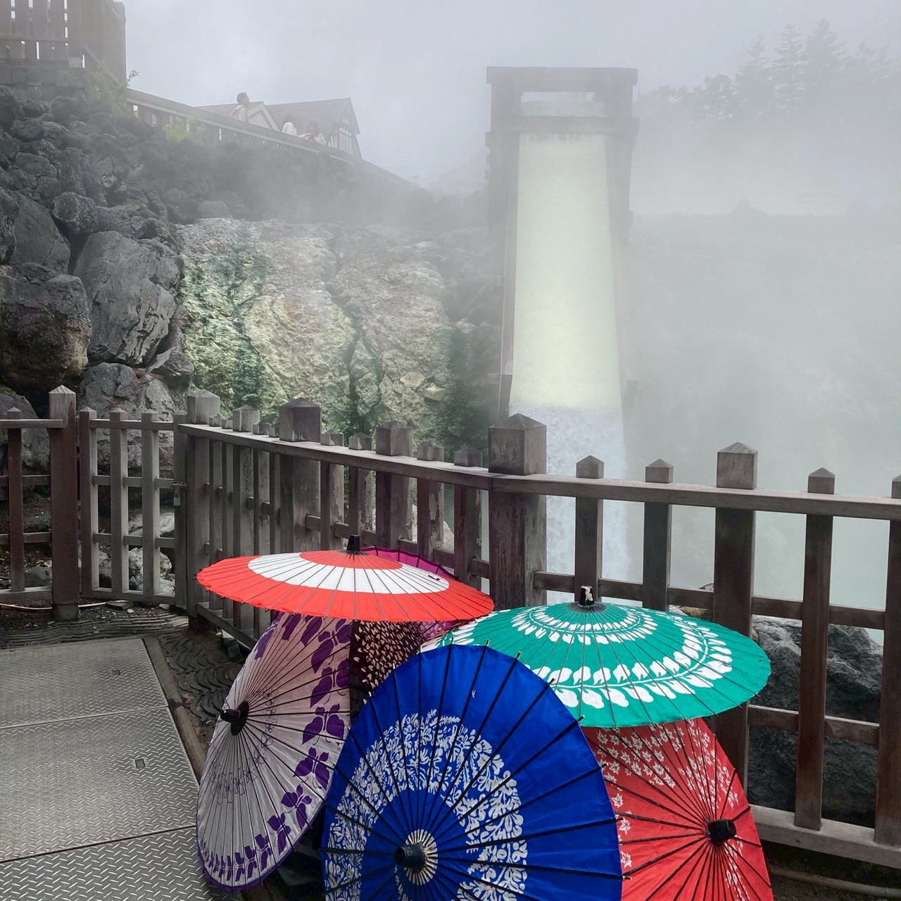 草津温泉の湯畑