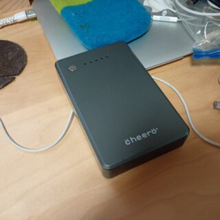 13年使ったcheeroのモバイルバッテリーが壊れたのでヨドバシカメラで回収してもらった